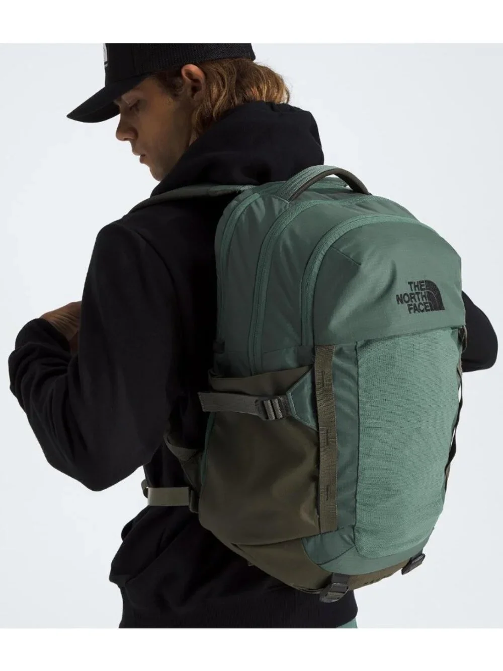 Everyday Laptop Backpack for School & Travel, Duck Green & Taupe, OSFA